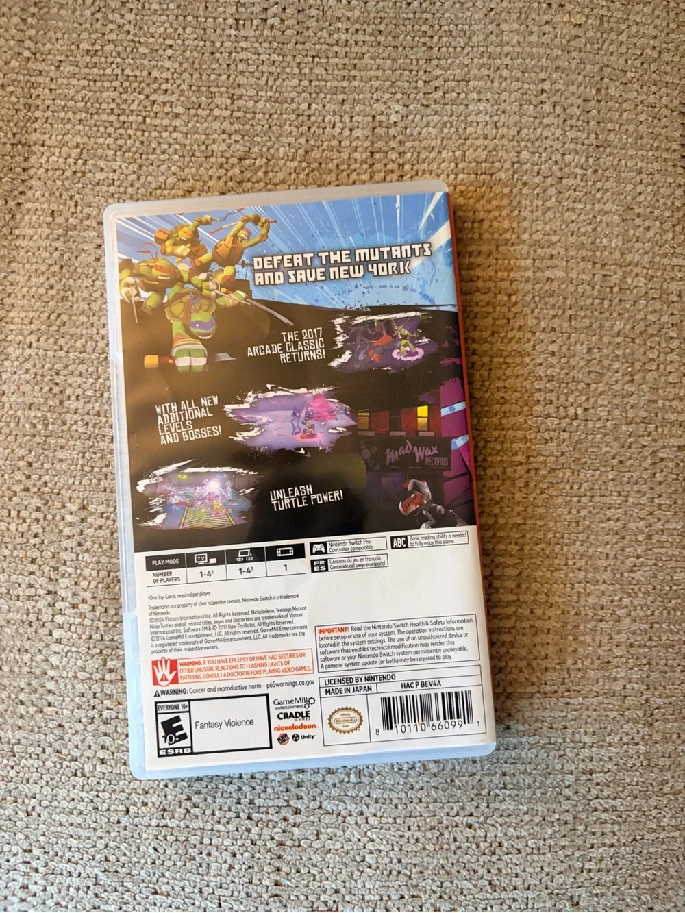 Nintendo switch game